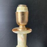Onyx lamp stand