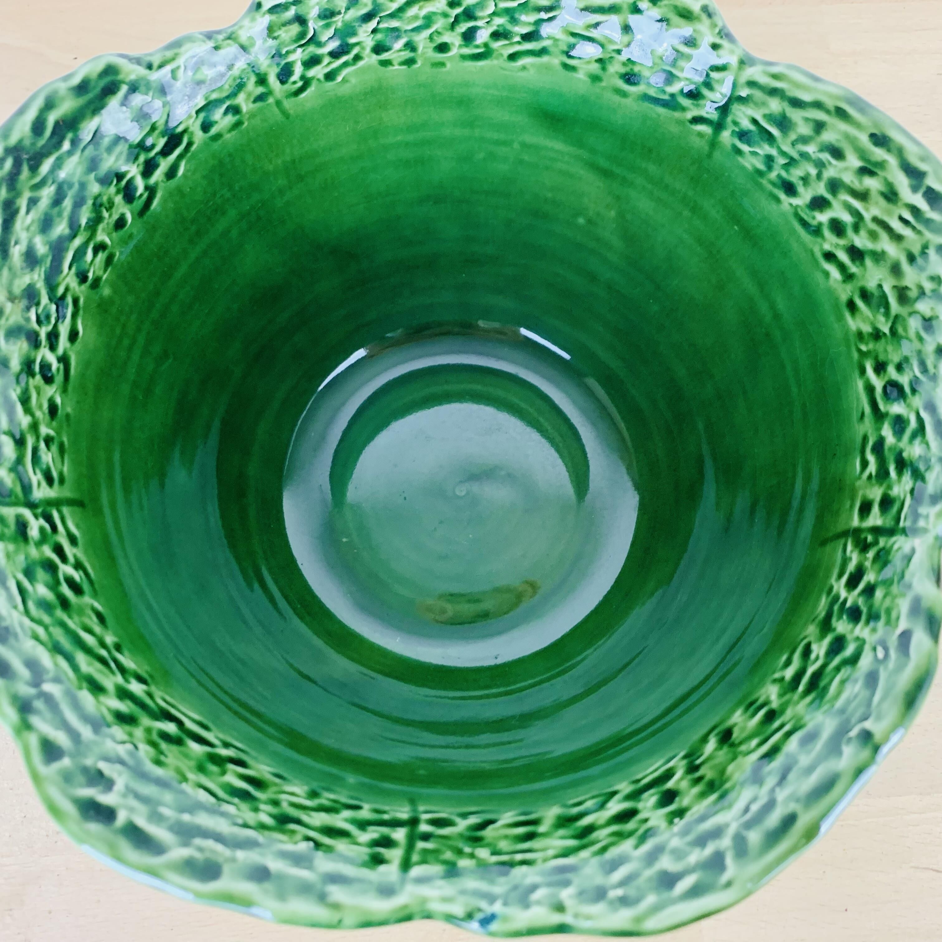 Ceramic slurry cabbage bowl