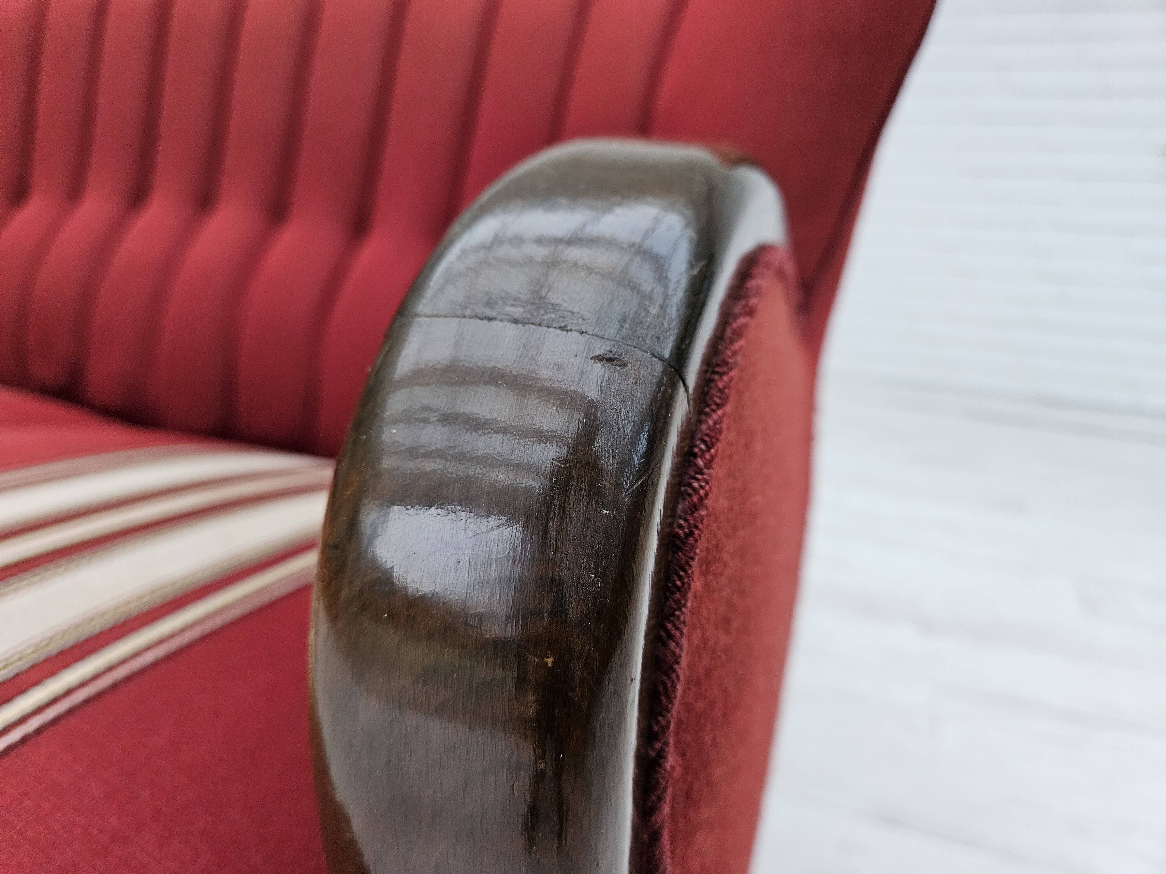 1960s, Danish 3-seater sofa by Alfred Christensen, furniture wool.