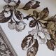 Flat plate iron earth Hawthorn & lace Grand dépôt Émile Bourgeois