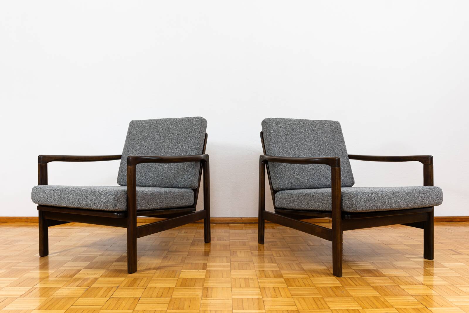 Fauteuils Mid-Century par Zenon Bączyk, années 1960, lot de 2
