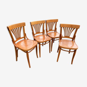 Lot de 4 chaises bistrot