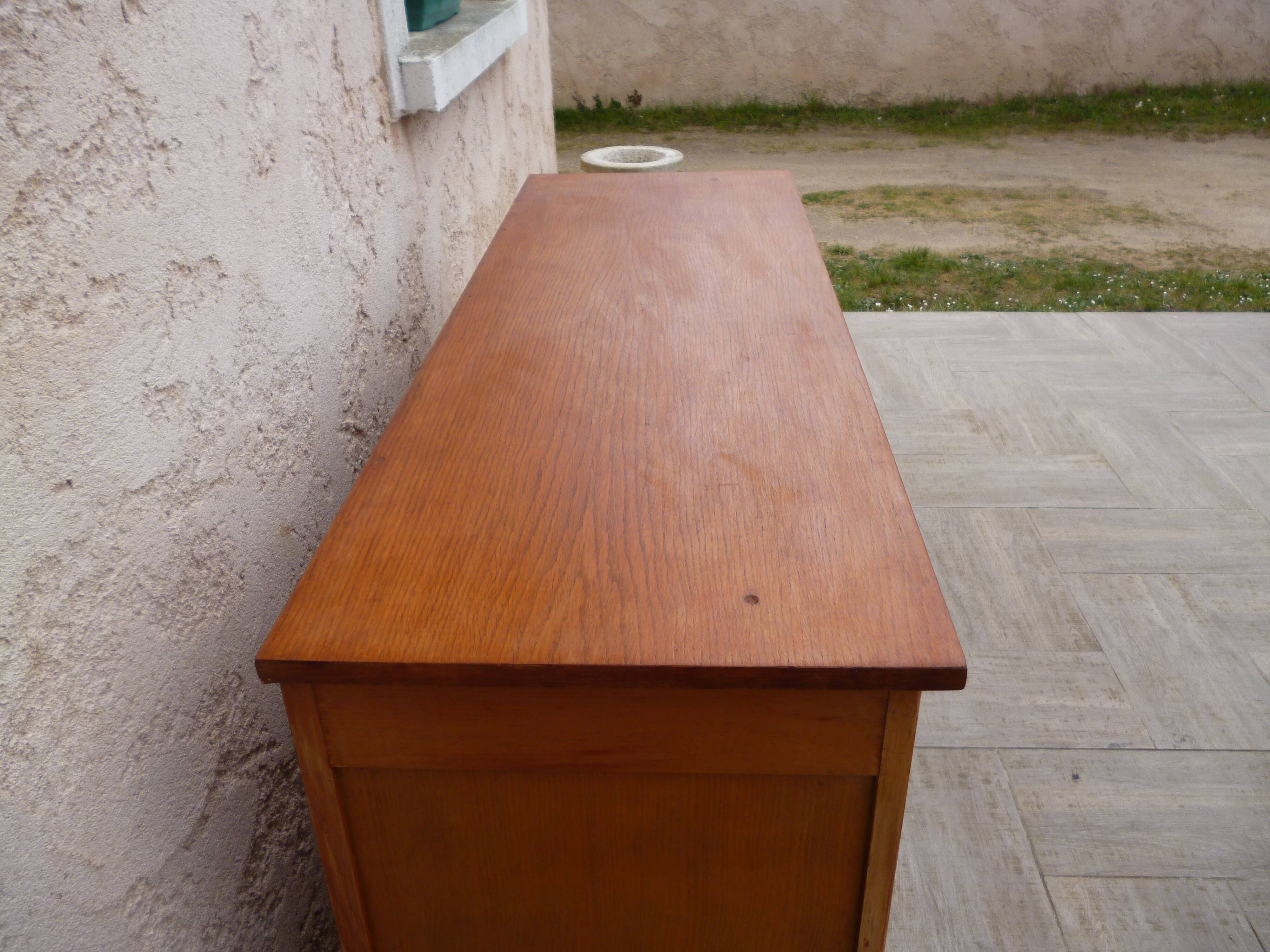 Vintage buffet feet compass two drawers