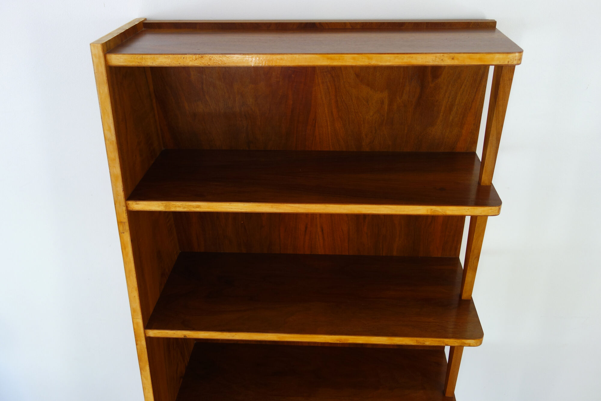 Vintage asymmetrical bookcase