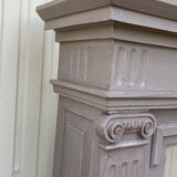 Wooden fireplace surroundings