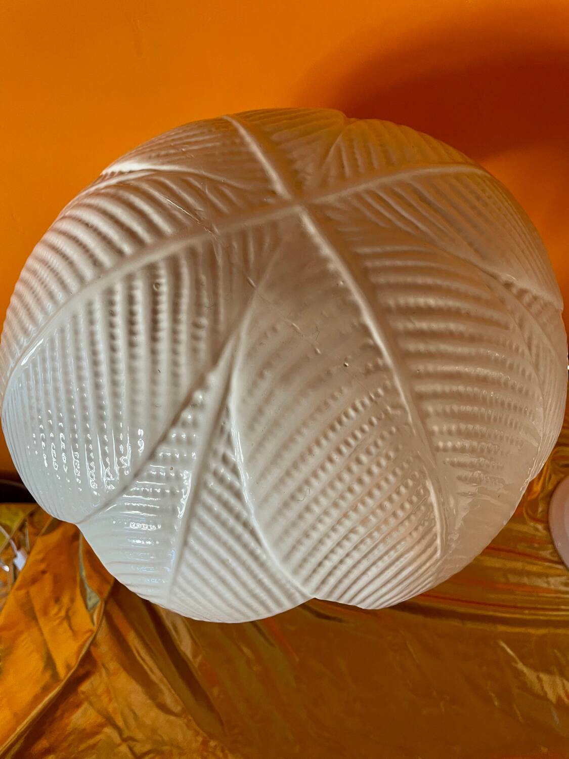 Pair of Tommaso Barbi ceramic lamps