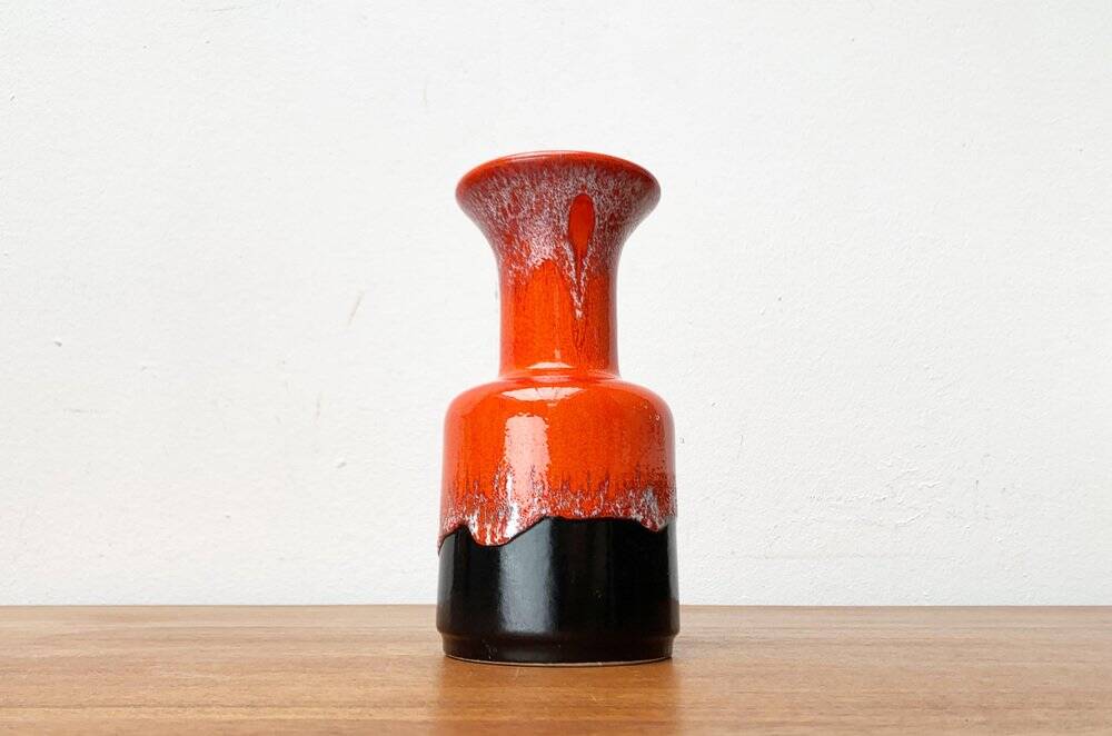 Vintage Ceramic Vase West German WGP by Jasba, 1970s