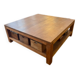 Teak coffee table