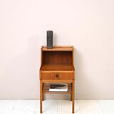 Scandinavian nightstand with double table top