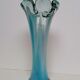 Vase pâte de verre bleu Murano