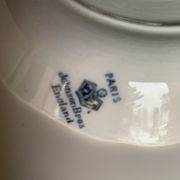 Set of two small English porcelain plates by Johnson Bros.