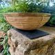 Large wicker basket brass Gabriella Crespi 1960s Italy vintage