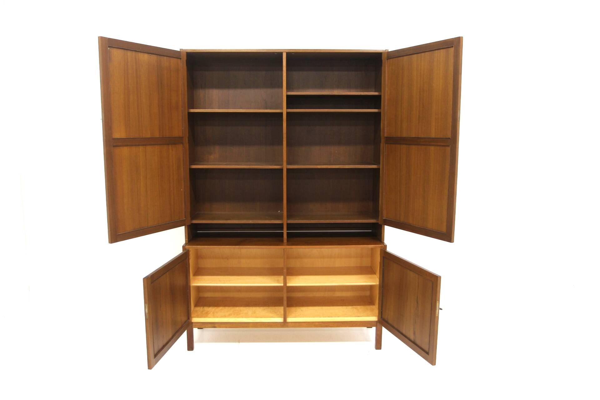 Scandinavian wardrobe "Domi Monté" in teak, Nils Jonsson, Sweden, 1960