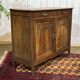 Rustic Art Deco buffet from the 1930s in chestnut wood.