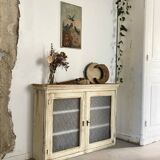 Patinated display case
