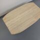 Vintage travertine coffee table from the 80s