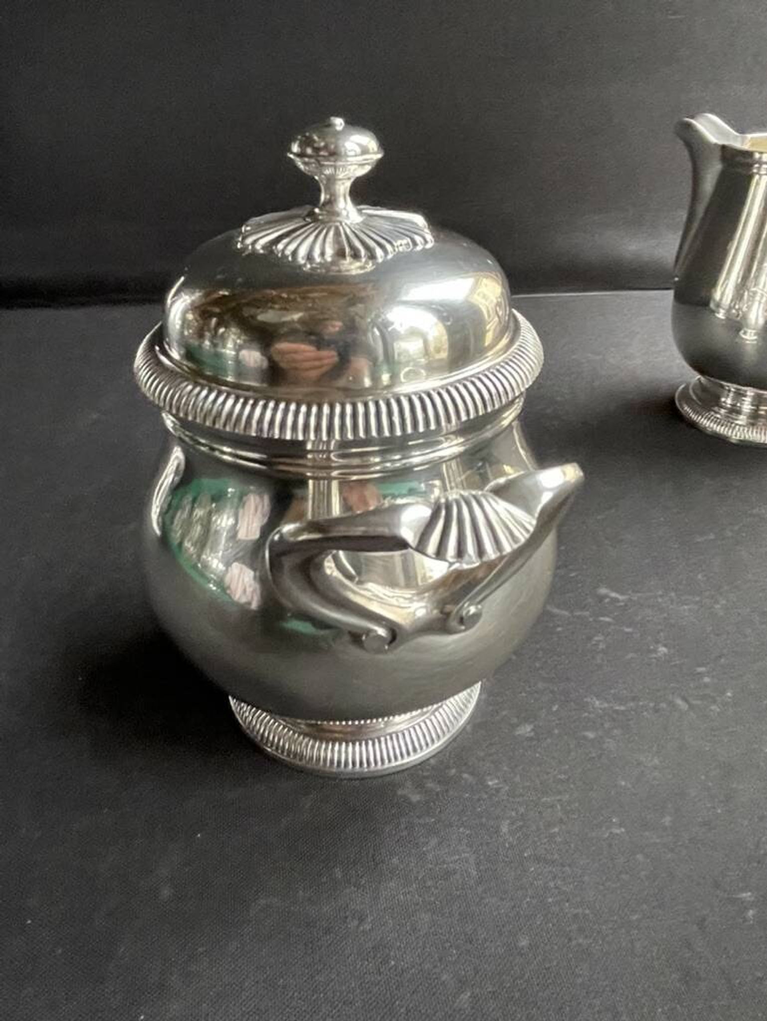 Gallia tea service by Christofle model Lauzin