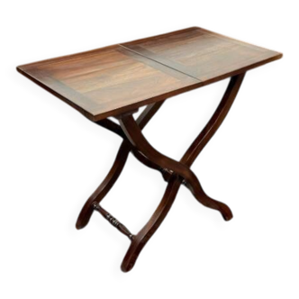 Classic English Folding Side Table