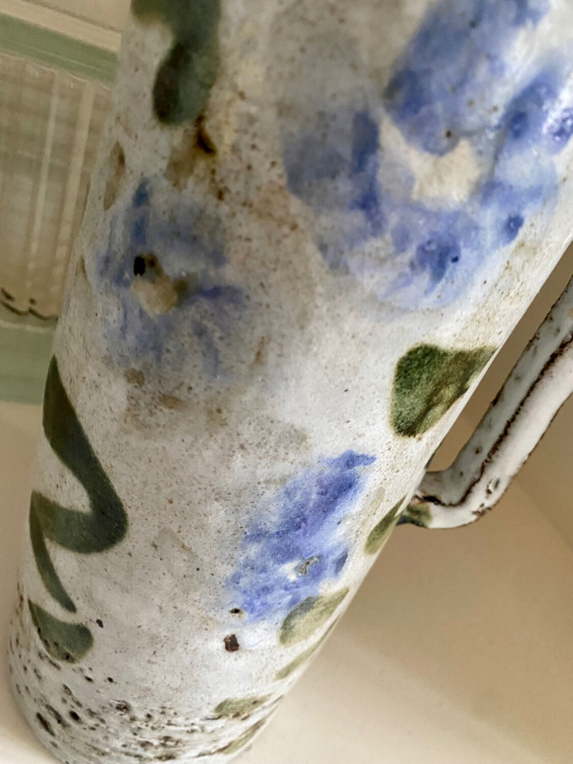 Pitcher Albert Thiry ceramic Vallauris