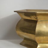 Brass pot cover
