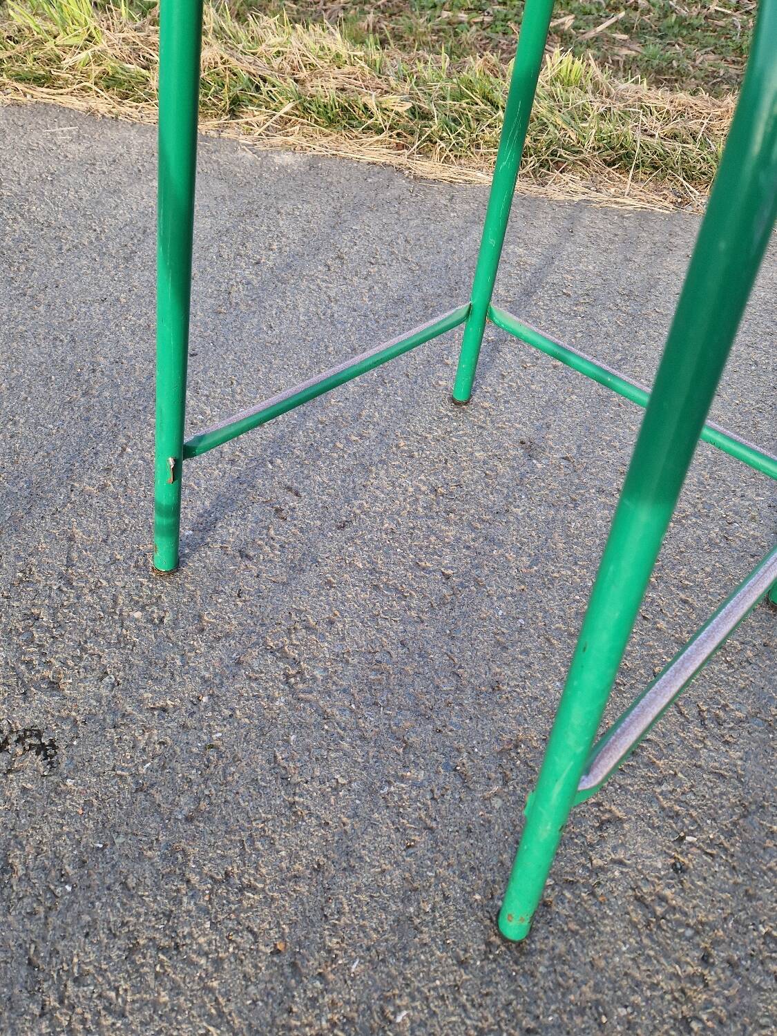 Lot de 8 Tabourets industriels atelier Gaston Cavaillon Mulca