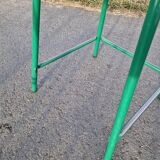 Set of 8 Gaston Cavaillon Mulca industrial workshop stools