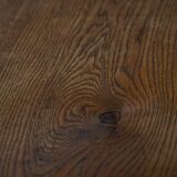 Baroque writing desk from the 1920s in solid oak, by a Danish cabinetmaker.