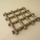 Vintage faux bamboo trivet, Hollywood Regency style
