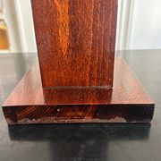 70s wooden lamp