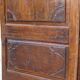Antique Louis XIII wardrobe in solid walnut