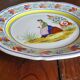 2 Breton Henriot plates from the Quimper earthenware factory