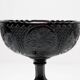 Vintage black decorative plate, Italy, 1960s