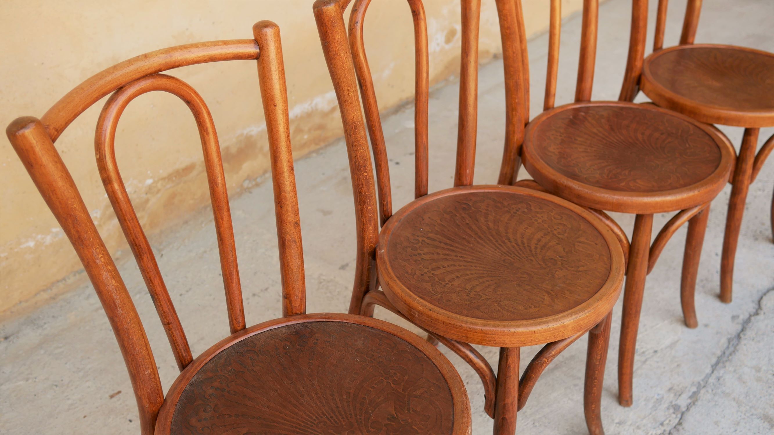 Bistro chair embossed by Baumann editions