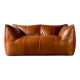Canapé Le Bambole en cuir cognac, Mario Bellini pour B&B Italia années 70