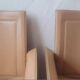 Pair of chairs with Italian design leather armrests