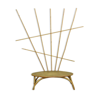 Mid-century french bamboo etagere, 1960s