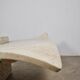 Coffee table in travertin 1980