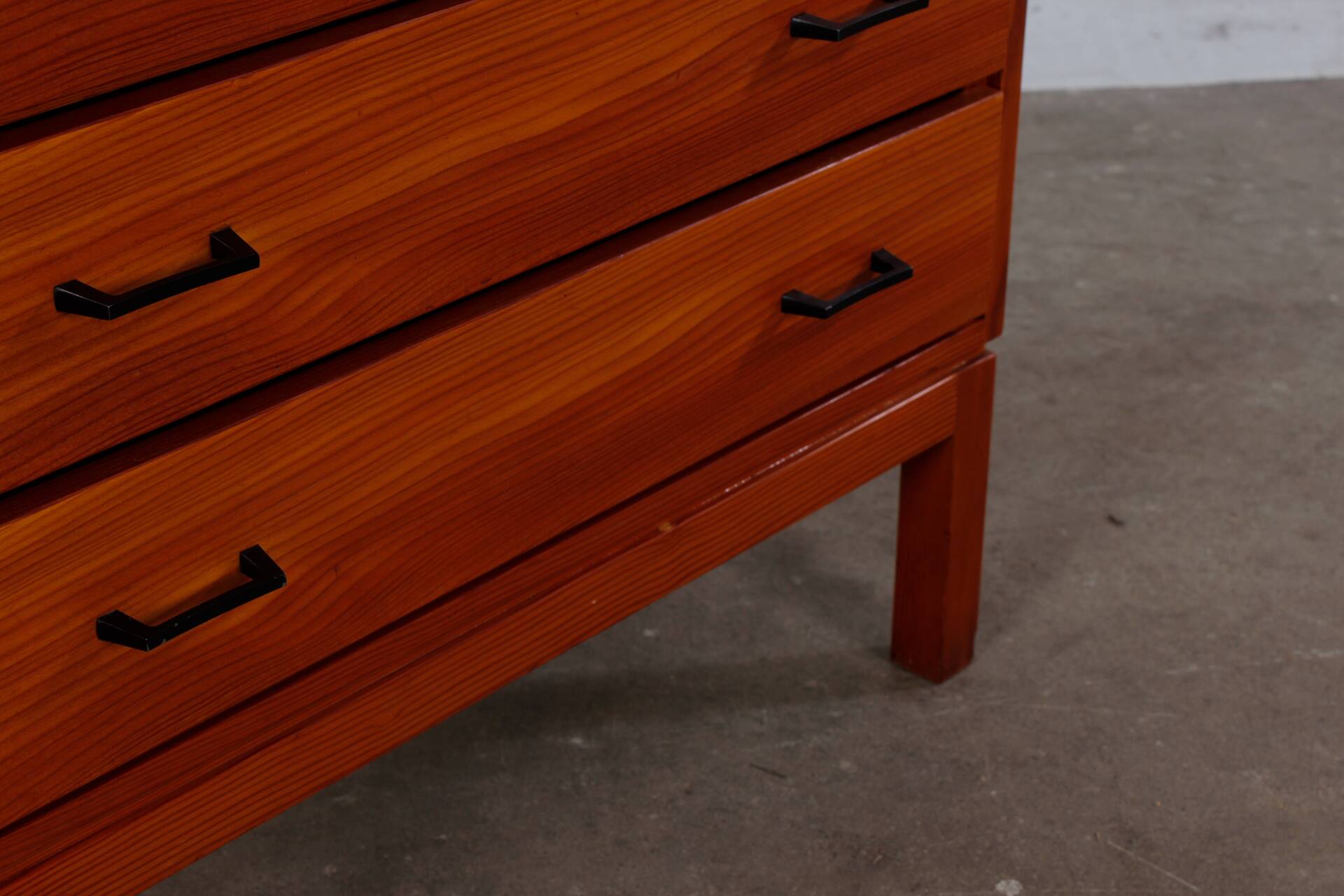 Vintage Schubladen Kommode Schrank Weichholz 60er