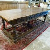 19th century walnut table