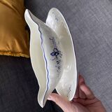 Villeroy and Boch blue floral porcelain gravy boat