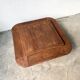 Oak coffee table with a double top