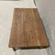 Solid wood coffee table with 2 drawers – chic country style