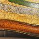 Venetian/Florentin tray in vintage painted wood