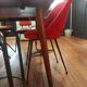 Table with extensions compass legs