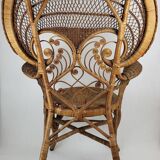 Emmanuelle Peacock Armchair 1960s