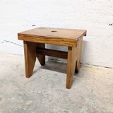 Small wooden stool / footrest