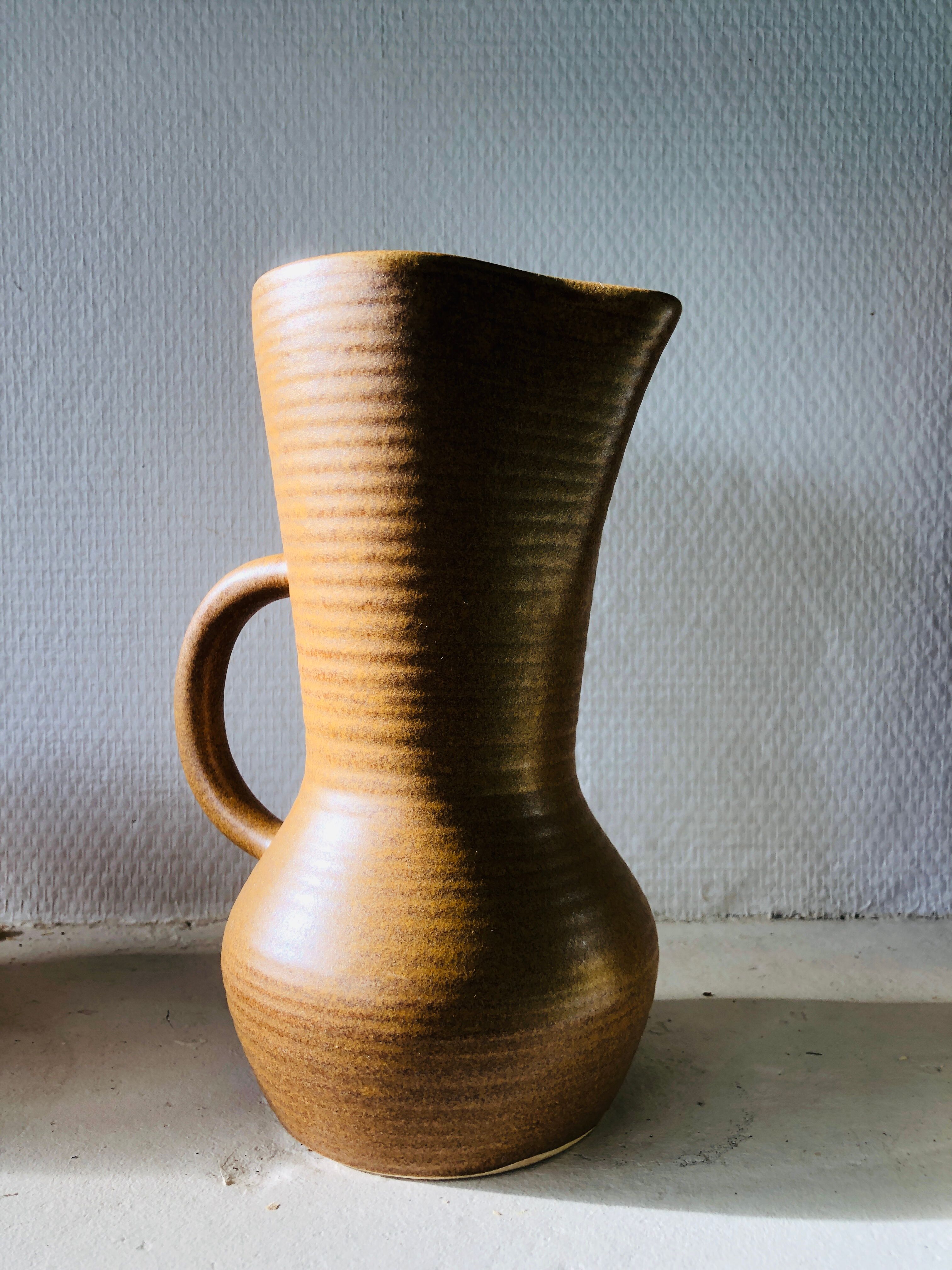 Digoin stoneware pitcher