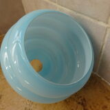 Opaline globes for chandelier