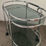 70s bar trolley on wheels