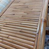 Bamboo desk with chair